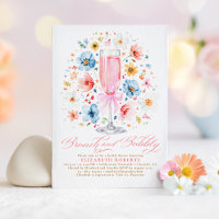 Boho Wildflower Brunch and Bubbly Bridal Shower