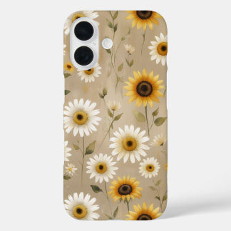 "Boho wildflower pattern for phone case