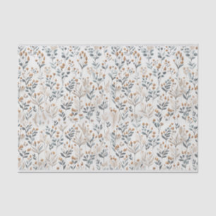Boho Wildflowers Tissue Paper