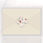 Boho Wildflowers Wedding Classic Round Sticker<br><div class="desc">Boho Wildflowers Wedding Classic Round Sticker. This stylish & elegant wedding invitation features gorgeous hand-painted watercolor Wildflowers. Find matching items in the Boho Wildflower Dreams Collection.</div>