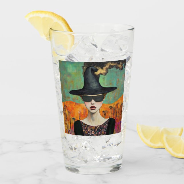Boho Witch Drinking Glasses (Front Ice)