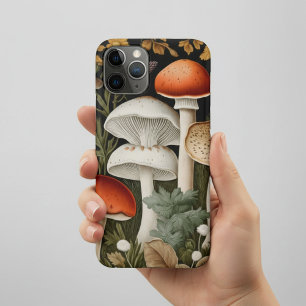 Boho Woodland Mushrooms Wildflower Garden Sports iPhone 11 Pro Case