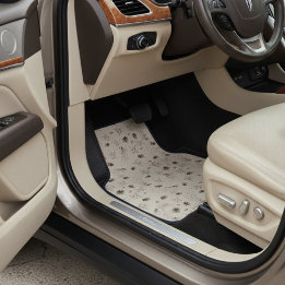 Boho Woodland Pattern Car Mat