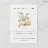 Boho Yellow Nursery Foliage Books For Baby Shower