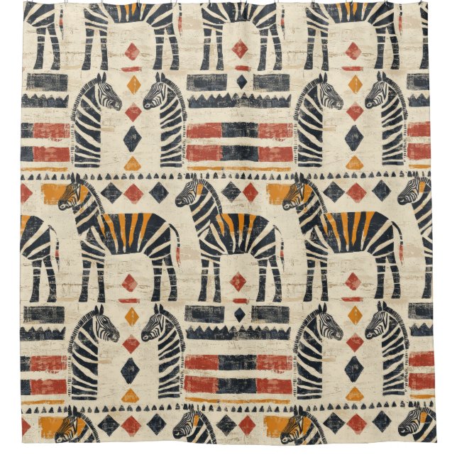 Boho Zebra Tribal Safari Pattern (Front)