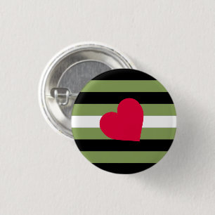 Boi Pride Flag 1 Inch Round Button