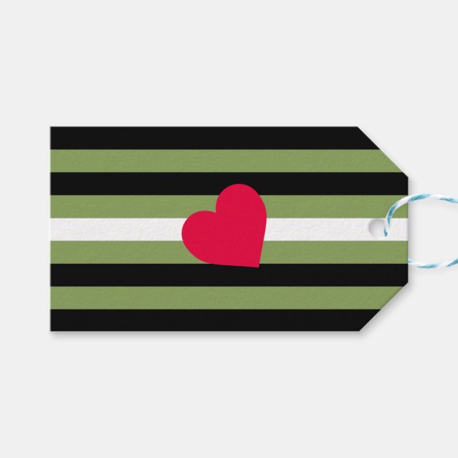 Boi Pride Flag Gift Tags (Front (Horizontal))