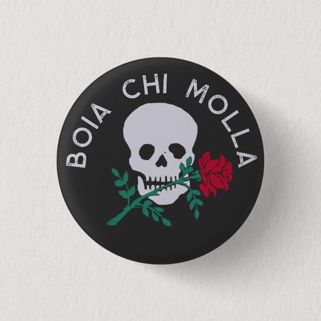 BOIA CHI MOLLA 1 INCH ROUND BUTTON (Front)