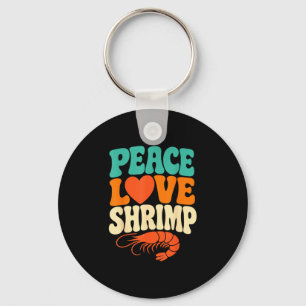 Boil shrimps cajun seafood keychain