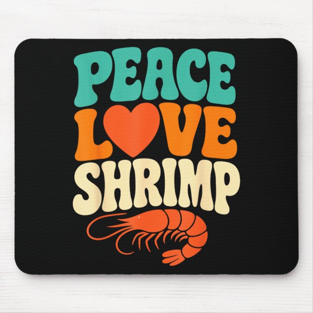 Boil shrimps cajun seafood  mouse pad (Front)