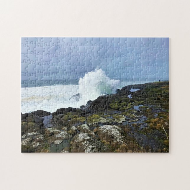 Boiler Bay State Wayside, Depoe Bay, Oregon Jigsaw Puzzle (Horizontal)