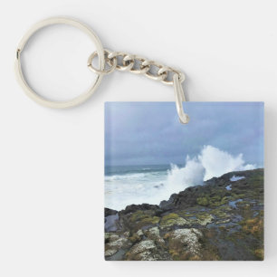 Boiler Bay State Wayside, Depoe Bay, Oregon Keychain