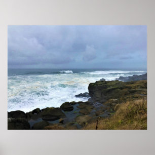 Boiler Bay State Wayside, Depoe Bay, Oregon Poster