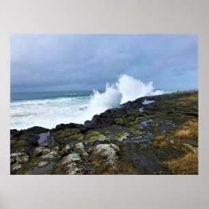 Boiler Bay State Wayside, Depoe Bay, Oregon Poster