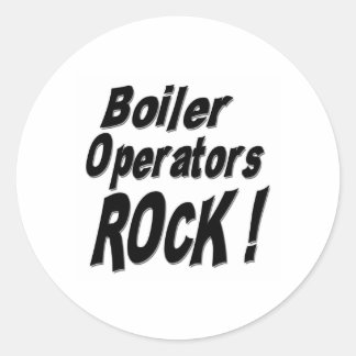 Boiler Operators Rock! Sticker