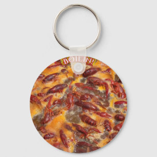 Boilin Crawfish Keychain
