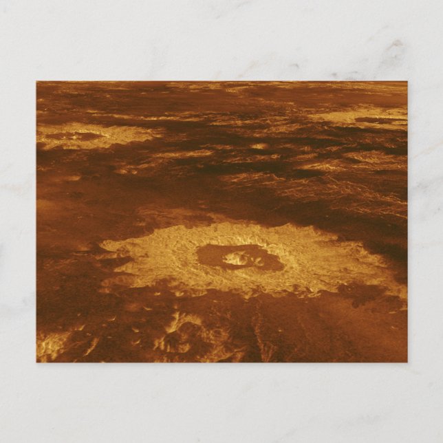 Boiling Surface of Planet Venus Postcard (Front)