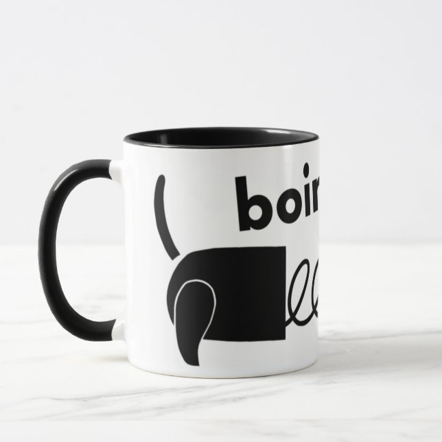 Boing! Doxie Mug (Left)