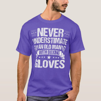 Boing Sport Never Underestimate An Old Man family T-Shirt