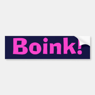 Boink! Bumper Sticker
