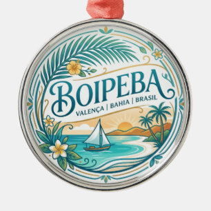 Boipeba Brazil Metal Ornament