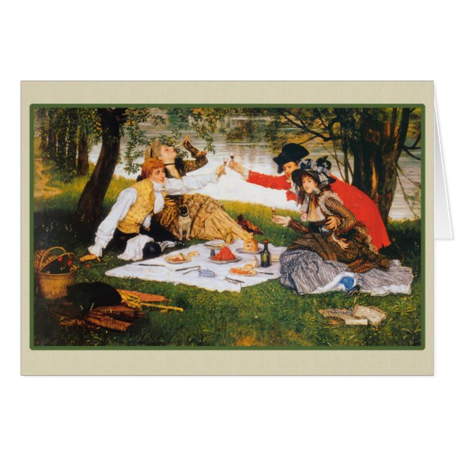 Boire au bord de la rivière (Devant horizontal)