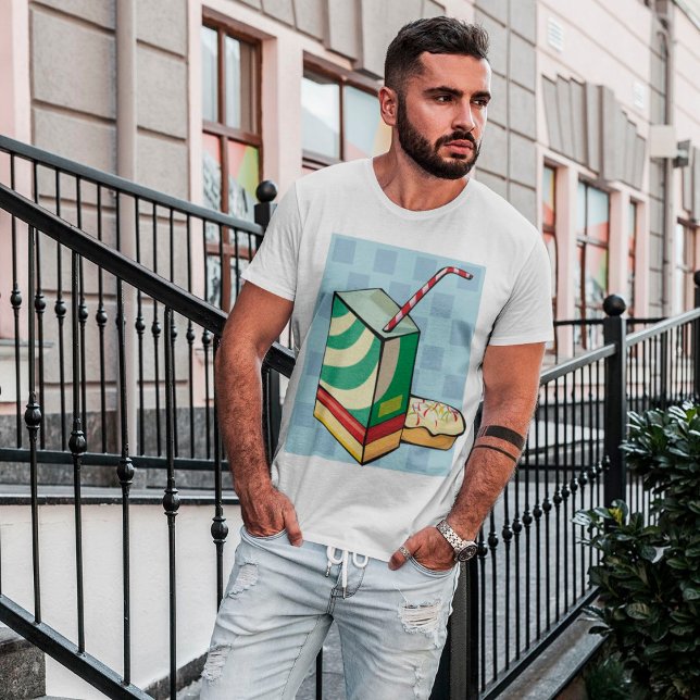 Boire Avec Un T-shirt Paille (Créateur téléchargé)