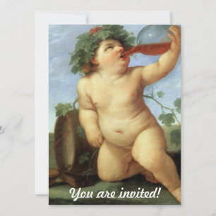 Boire Bacchus Cocktail Party Invitation