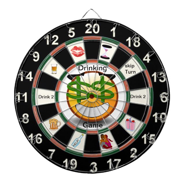 Boire Cible de flechettes Jeu 3 (Devant)