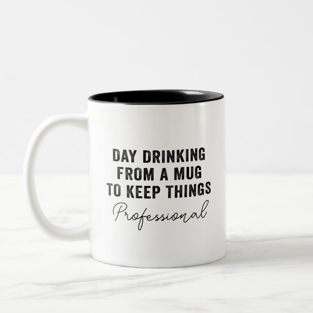 BOIRE DE JOUR D'UN MUG POUR GARDER LES CHOSES PROF (Gauche)