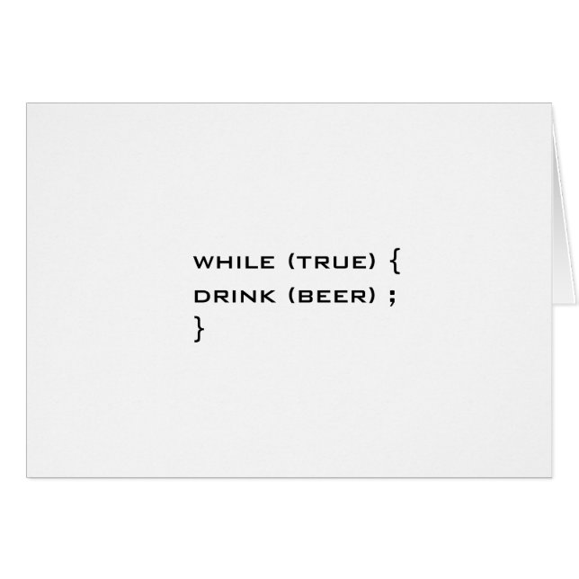 Boire de la bière (Devant horizontal)