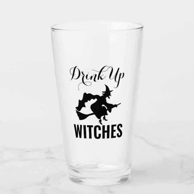 Boire des sorcières Coupe de verre (Devant)