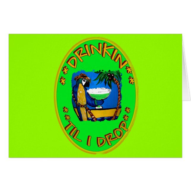 BOIRE' JUSQU'À CE QUE JE DÉPOSE (Devant horizontal)