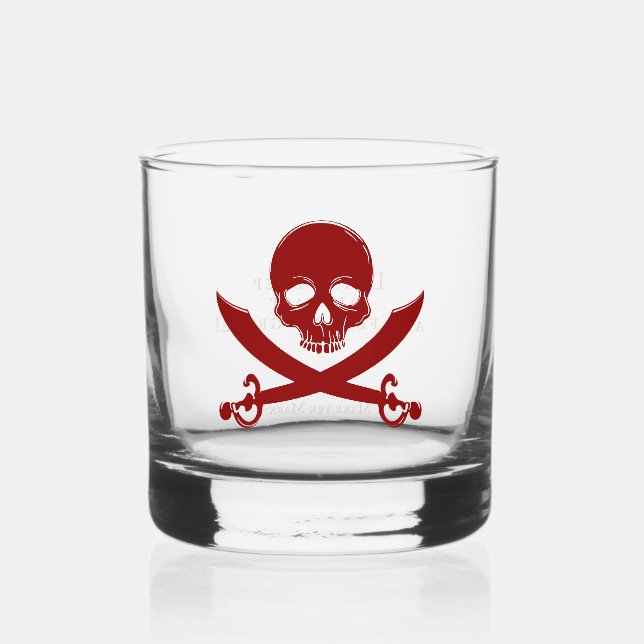 "Boire profond, naviguer vite" Verre à Whisky Drin (Recto)