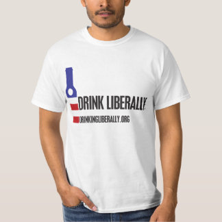 Boire un T-shirt Homme Liberally