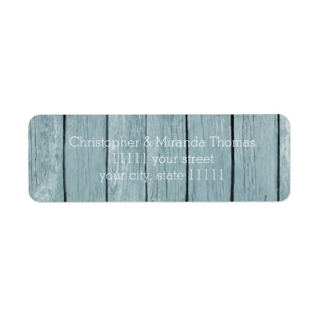 Bois bleu rustique (Devant)