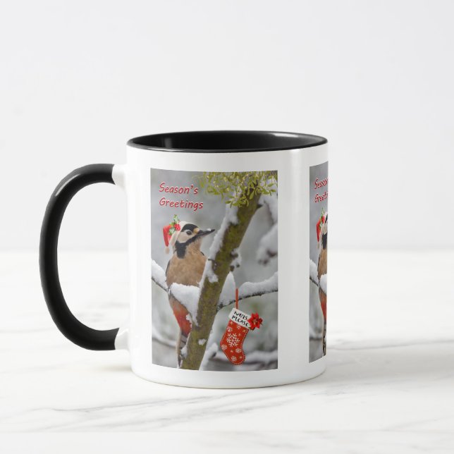 Bois Christmas Mug (Gauche)