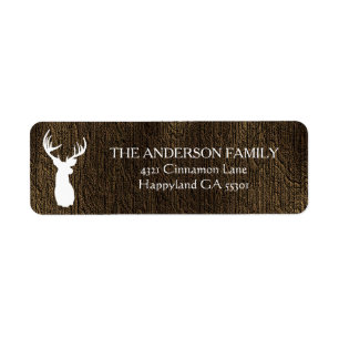 Bois d'Antlers de Cerfs Rustiques