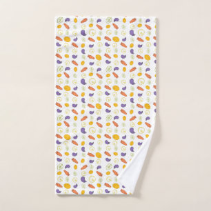 Bois de carottes motifs et citrons