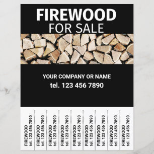 Bois de chauffage à vendre Bois Flyer décapant les
