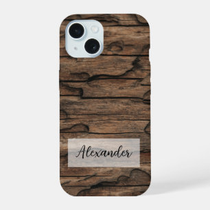 Bois de téléphone avec crêtes et imperfections