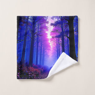 Bois du Crépuscule Pourpre : Art Surréaliste