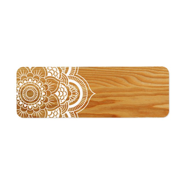 Bois et mandala (Devant)