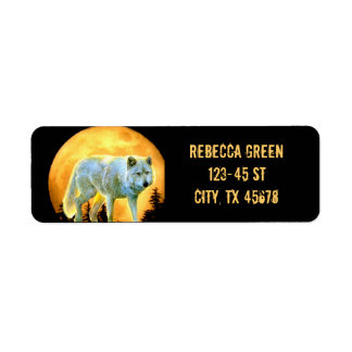 bois forêt lune lumière lune loup de lune