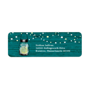 Bois rustique pendage Mason jarres et Mariage d'éc