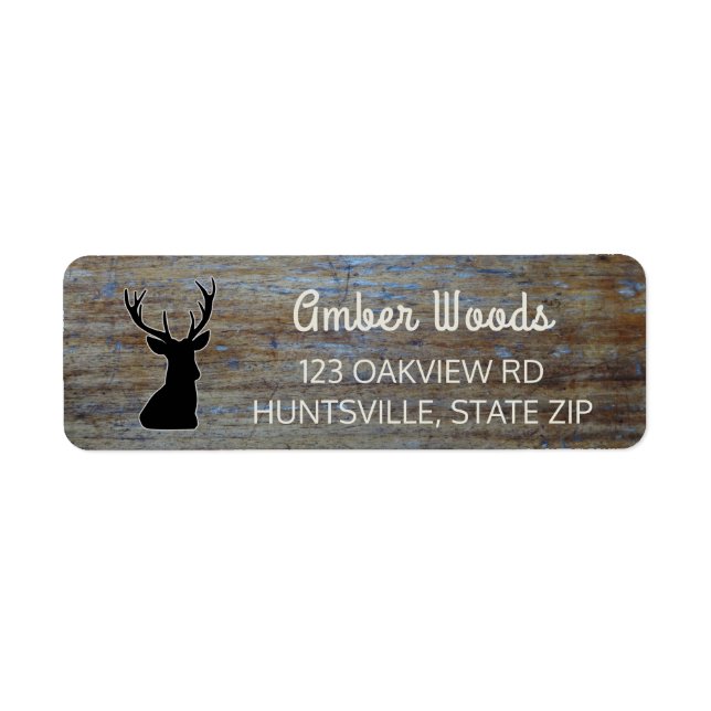 Bois rustique | Woodland Buck Deer (Devant)