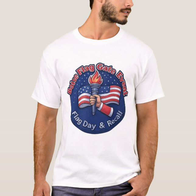 Boise Flag Gate Event Shirt - Male (Front)