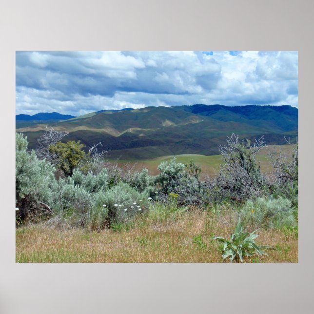 Boise Foothills Poster (Front)