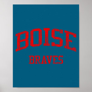 Boise High School Hs Id Artwork Poster