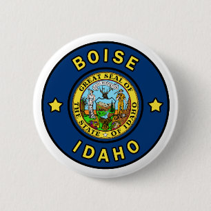 Boise Idaho 2 Inch Round Button